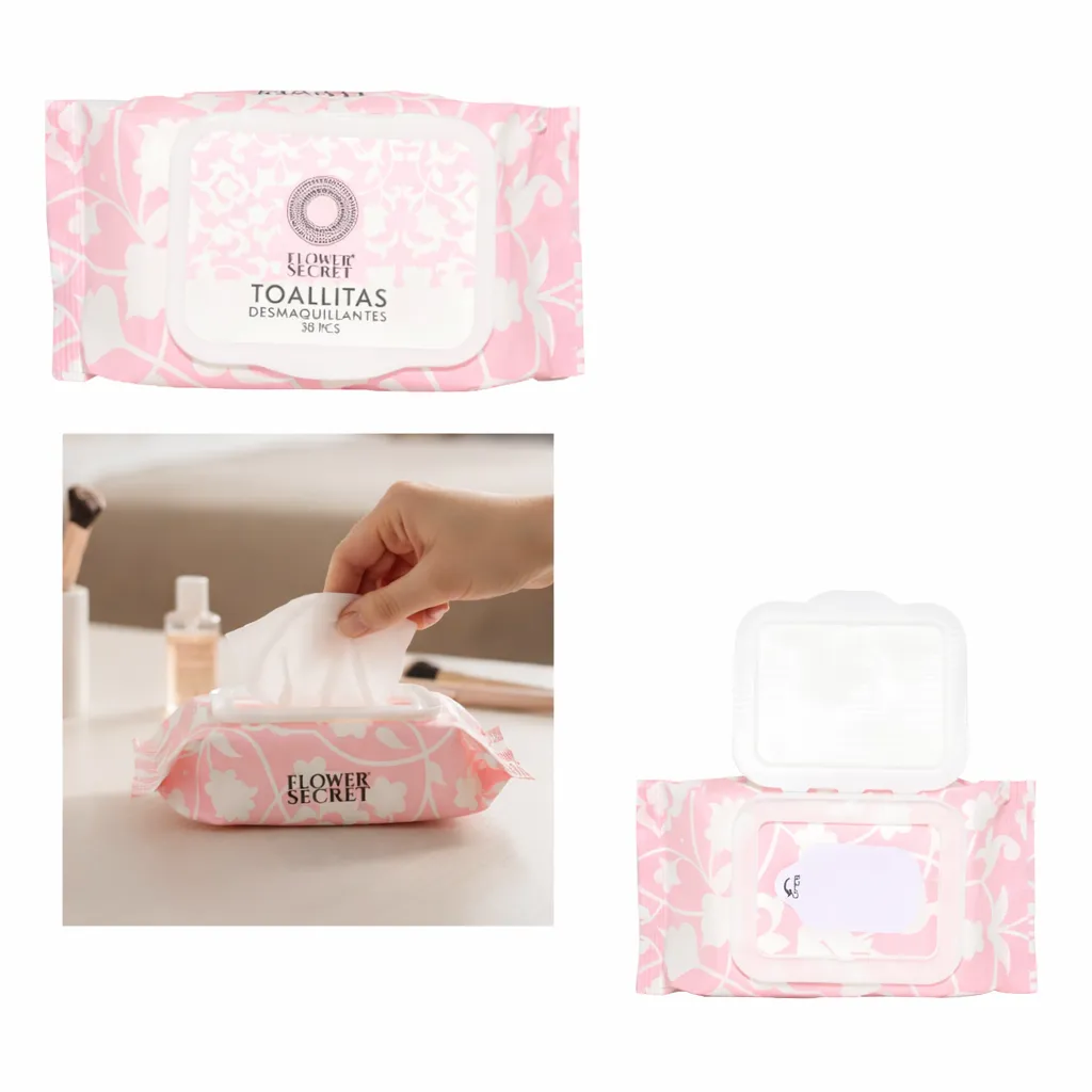 Toallitas desmaquillantes Flower Secret