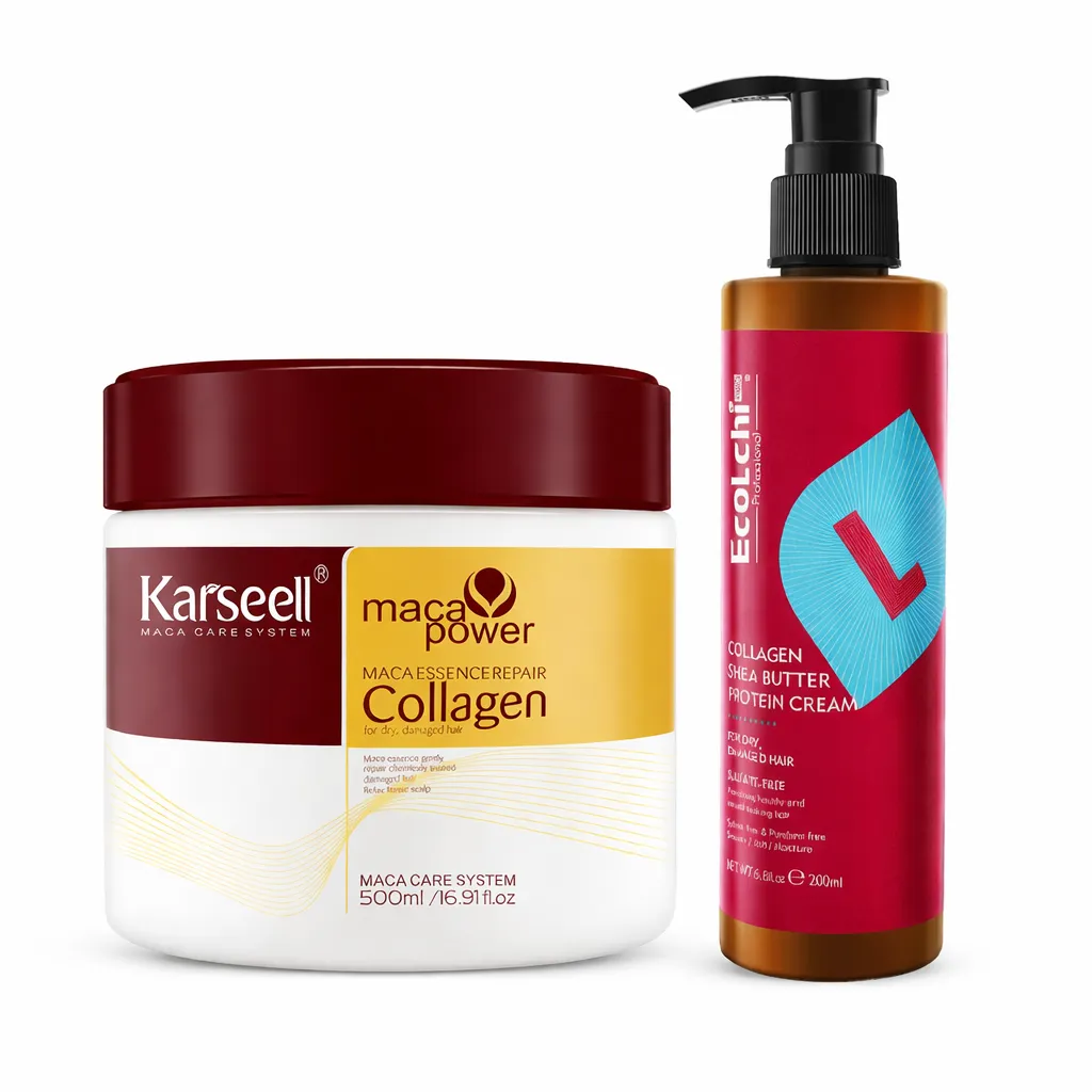 Kit Reparación Capilar Karseell + Ecolchi Collagen